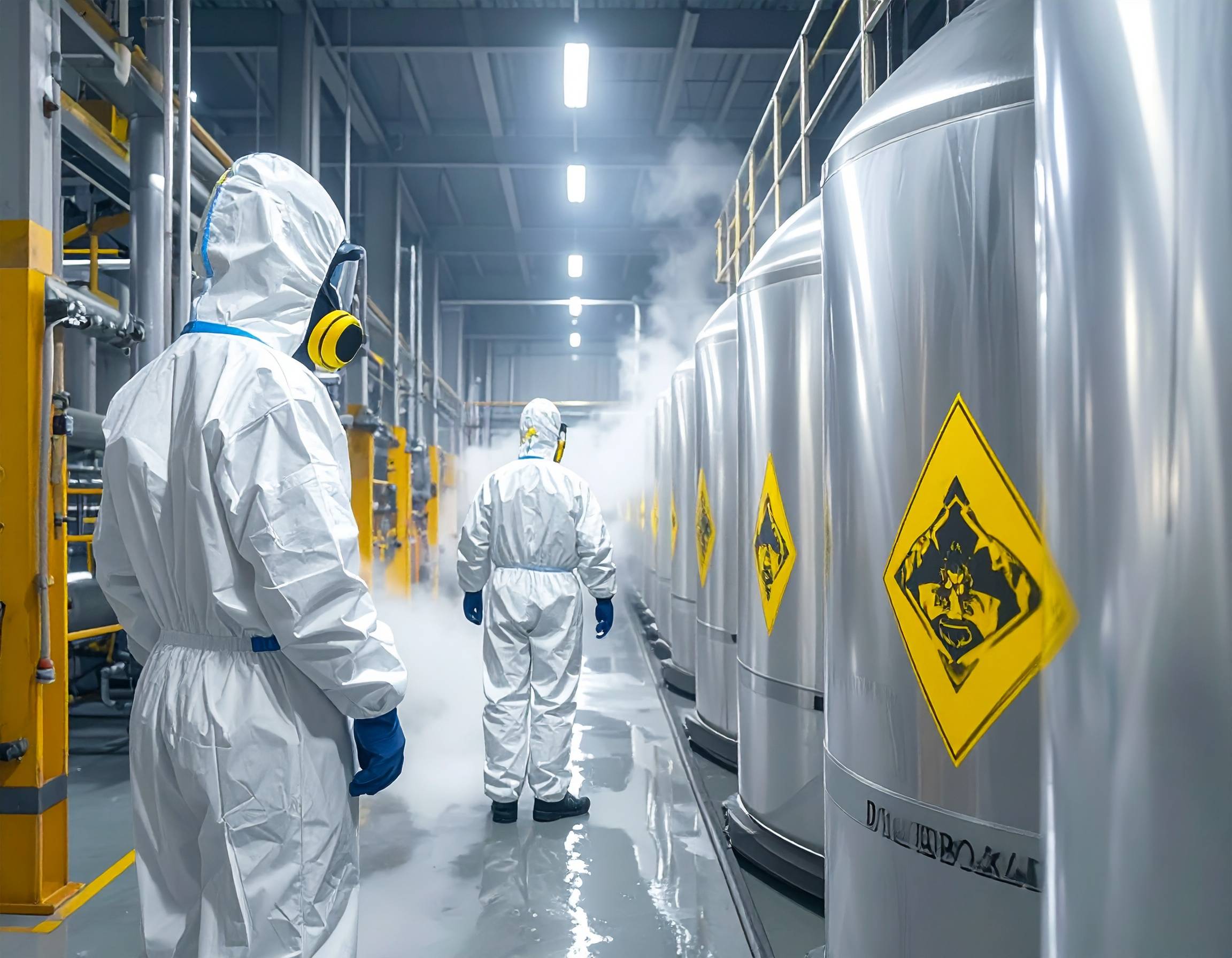 Structure moléculaire des diisocyanates en laboratoire